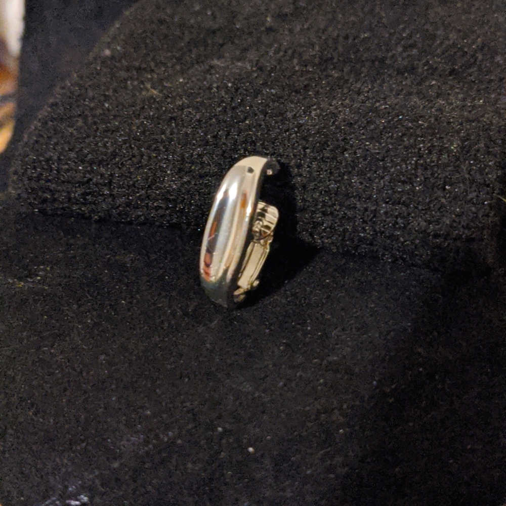 Jenny Bird Groove Lobe Cuff Silver